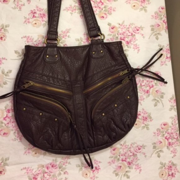 Joe Boxer Hobo purse, dark brown - Picture 1 of 4
